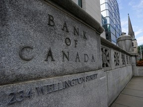 The Bank of Canada building in Ottawa.