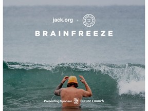 Jack.org and Surf The Greats team up to host an epic in-person polar plunge in support of youth mental health