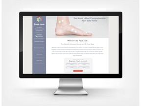 Foot.com homepage