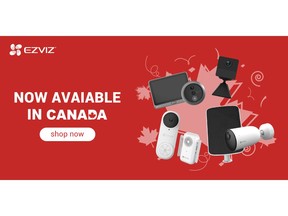 Customer in Canada may now simply purchase the most popular EZVIZ products on Amazon.