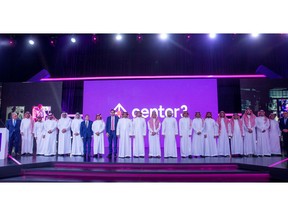 Group photo during Center3 launch in Riyadh, KSA