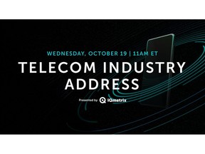 iQmetrix, North America's leading provider of telecom retail management solutions, will be hosting the 2022 Telecom Industry Address on Wednesday, October 19 at 11am ET. Image: iQmetrix