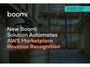 New Boomi Solution Automates AWS Marketplace Revenue Recognition