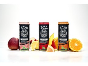 ZOA Energy Brings Zero Sugar White Peach, Tropical Punch and Wild Orange to Canadian consumers.