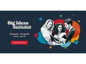 Big Ideas in Supply Chain Summit, virtual event hosted by Kinaxis on October 26, 2022.