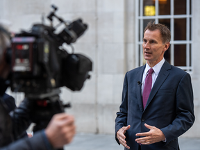 “There will be more difficult decisions, I’m afraid, on both tax and spending as we deliver our commitment to get debt falling as a share of the economy over the medium term,” said Jeremy Hunt, the new Chancellor of the Exchequer.