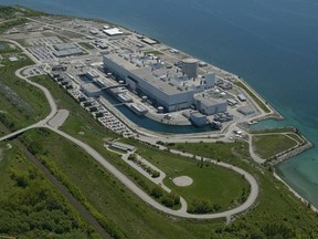 Ontario Power Generation bouwt Canada's eerste kleinschalige kernreactor op de nucleaire site van Darlington die hier te zien is.