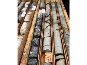 Section from Saw Cut Zone core