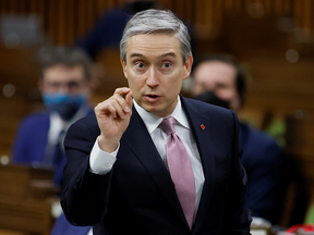 Canada’s Minister of Innovation, Science and Industry François-Philippe Champagne .