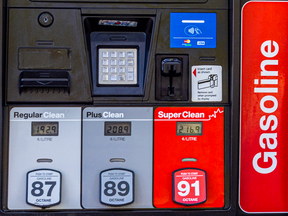 Lower prices at the gas pump were responsible for most of the deceleration in inflation in September, Statistics Canada reported.