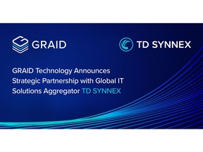 GRAID Technology Announces Partnership With Global IT Solutions Aggregator TD SYNNEX