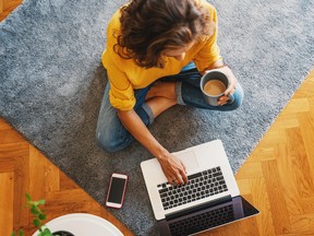 Many Canadians who work from home still lack basics such as a desk, proper chair and lighting.