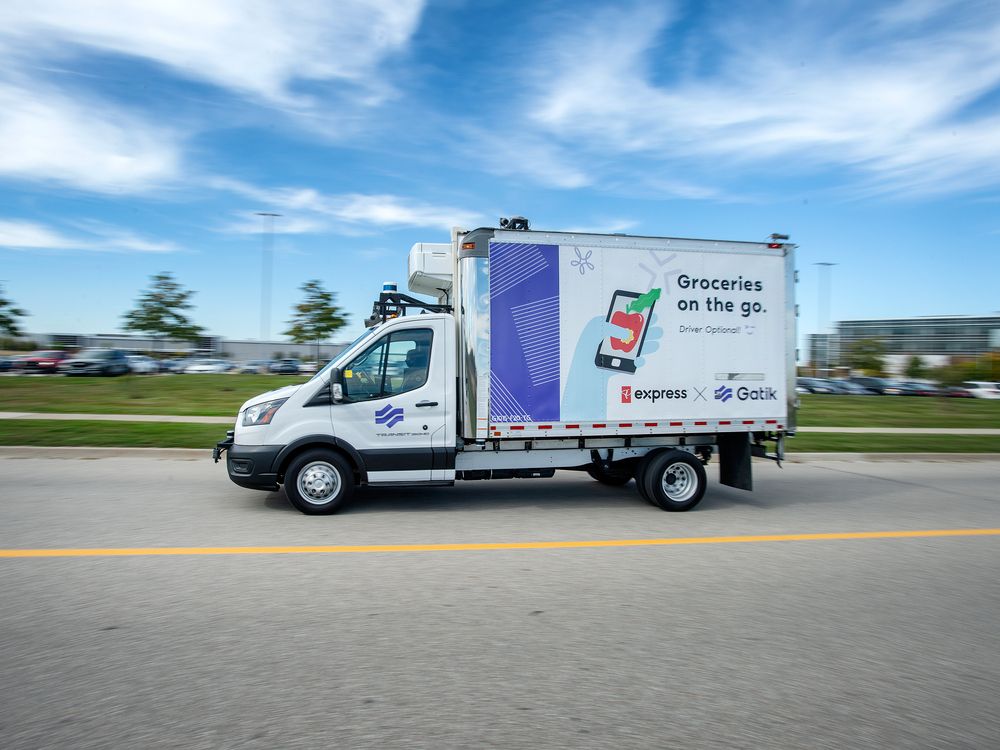 Meet Loblaw's driverless trucks, now making e-commerce deliveries around the Tor..