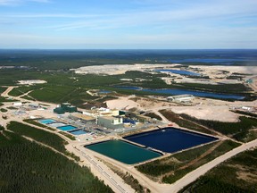 Cameco Corp.'s Key Lake uranium mill in northern Saskatchewan.
