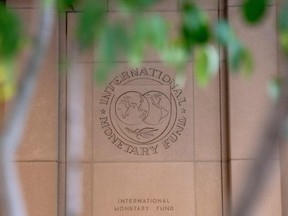 The International Monetary Fund headquarters in Washington, DC.