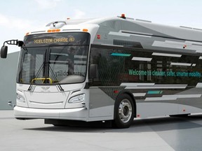 NFI Group Inc. is based in Winnipeg, Manitoba, and makes electric buses and coaches.