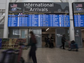 Terminal 1 International Arrivals at Toronto Pearson International Airport.