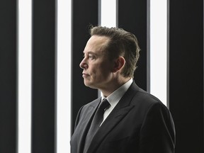 FILE - Elon Musk, Tesla CEO, attends the opening of the Tesla factory Berlin Brandenburg in Gruenheide, Germany, March 22, 2022. Musk is already floating major changes for Twitter -- and faces major hurdles as he begins his first week as owner of the social-media platform. Twitter's new owner fired the company's board of directors and made himself the board's sole member, according to a company filing Monday, Oct. 31, 2022, with the Securities and Exchange Commission.
