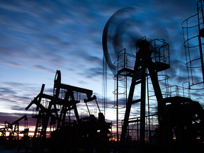 Ölpumpenheber in der Nähe von Neftekamsk in der Republik Baschkortostan, Russland.  Die OPEC+ wird sich am Mittwoch zum ersten Mal seit mehr als zwei Jahren wieder persönlich treffen.