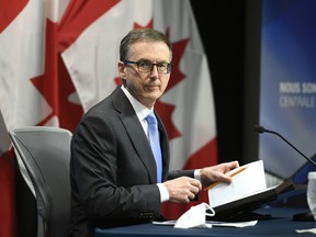 Bank of Canada governor Tiff Macklem.