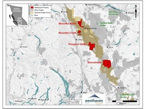 WESTHAVEN PROPERTY MAP
