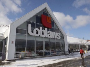 A Loblaws store is seen Monday, March 9, 2015 in Montreal. A labour expert says the situation unfolding in bargaining between Calgary Loblaw distribution workers and the grocery giant is emblematic of the wider labour movement amid the effects of the pandemic and rising inflation.