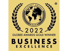 2022 Globee Awards Gold