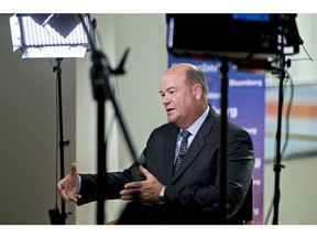 Ryan Lance, chairman and chief executive officer of ConocoPhillips Inc., speaks during a Bloomberg Television interview at the World Gas Conference in Washington, D.C., U.S, on Tuesday, June 26, 2018. The 27th World Gas Conference, themed Fueling the Future, is held every three years in the country holding the Presidency of the International Gas Union (IGU).
