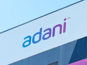 TOWNSVILLE, AUSTRALIA - MAY 05: An Adani sign is seen displayed at its its headquaters in the electorate of Herbert on May 05, 2019 in Townsville, Australia. Australians will head to the polls on May 18 to elect members of the 46th Parliament.