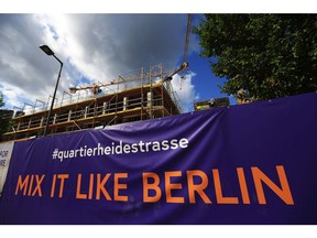 The Quartier Heidestrasse residential building project in Berlin.