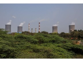 The coal-fired power plant in Andhra Pradesh, India.