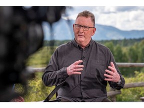 Adrian Orr, governor Reserve Bank of New Zealand (RBNZ), speaks during a Bloomberg Television interview at the Jackson Hole economic symposium in Moran, Wyoming, US, on Thursday, Aug. 25, 2022. Federal Reserve officials stressed the need to keep raising interest rates even as they reserved judgment on how big they should go at their meeting next month.