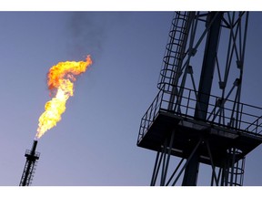 Emissions from flaring, or burning of natural gas, methane and hydrogen sulphide associated with oil production, have risen in each of the last three years.
