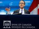 The Bank of Canada is striking a delicate balance as it seeks to prevent inflation from taking root while avoiding a prolonged recession, Governor Tiff Macklem said. 

