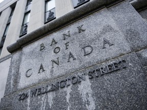 The Bank of Canada in Ottawa.