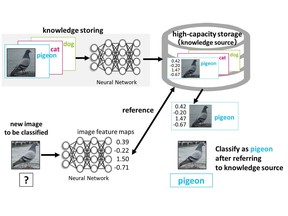 Image classification utilizing high-capacity storage