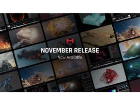 Maxon One Receives New Features and Improvements in November Release: Cinema 4D receives new Pyro tool, Trapcode Particular shines in an updated UI, the first full version of Real Lens Flares is released and Forger expands professional modeling capabilities.