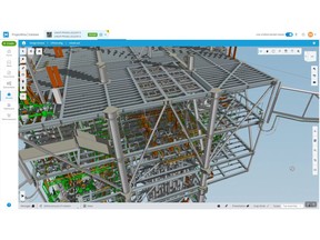 ProjectWise, powered by iTwin, enables multidiscipline web-based design reviews for all your design projects. Image courtesy of Bentley Systems.