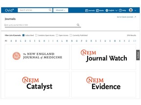 Wolters Kluwer Health will serve as the exclusive digital distributor of subscriptions to the New England Journal of Medicine, NEJM Evidence, NEJM Catalyst and NEJM Journal Watch
