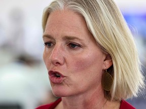 Catherine McKenna, chair of the UN Secretary-General's High-level Expert Group and former environment minister for Canada, said companies must "meet the price of admission" to voluntary initiatives and a failure to meet the standards should result in "consequences."