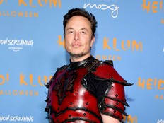 Elon Musk attends Heidi Klum's 21st Annual Halloween Party on Oct. 31.
