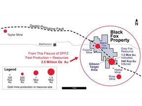 Grey Fox - Gibson Target Area Within the Southeast Trending Flexure of the DPFZ