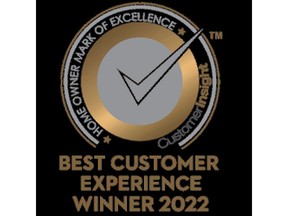 Best Customer Experience Winner 2022