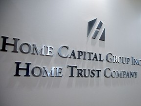 The Toronto offices of Home Capital Group. The mortgage lender is being acquired by Smith Financial Corp.
