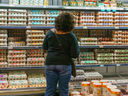  A shopper at Whole Foods Market in Atlanta, Ga. Inflation and the broader performance of the economy played a role in Tuesday’s mid-term elections.