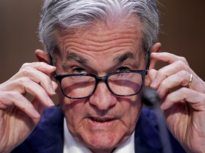 U.S. Federal Reserve chair Jerome Powell.