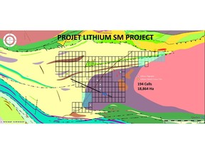 Lithium SM Geology Map