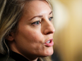 Foreign Affairs Minister Melanie Joly