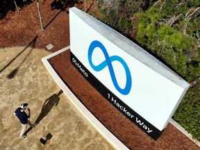 Meta's headquarters in Menlo Park, California.