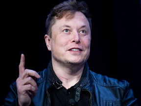 Elon Musk at the Washington Convention Center.